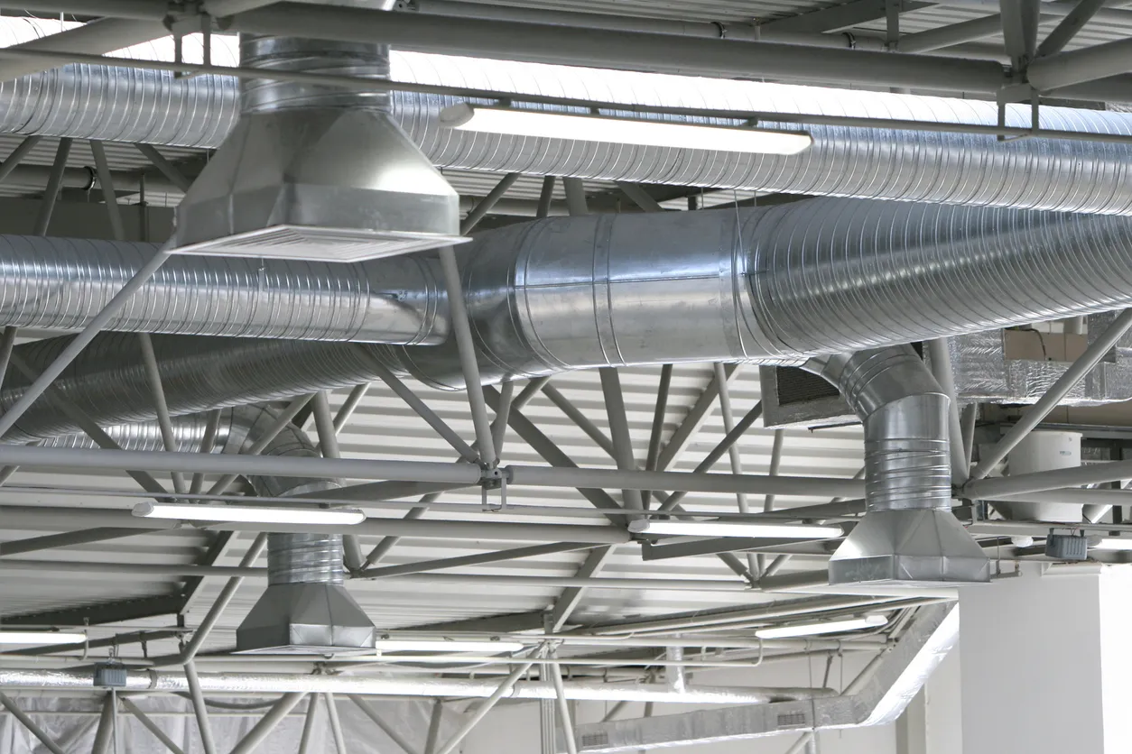 Conductos de ventilación de un aparato de aire acondicionado