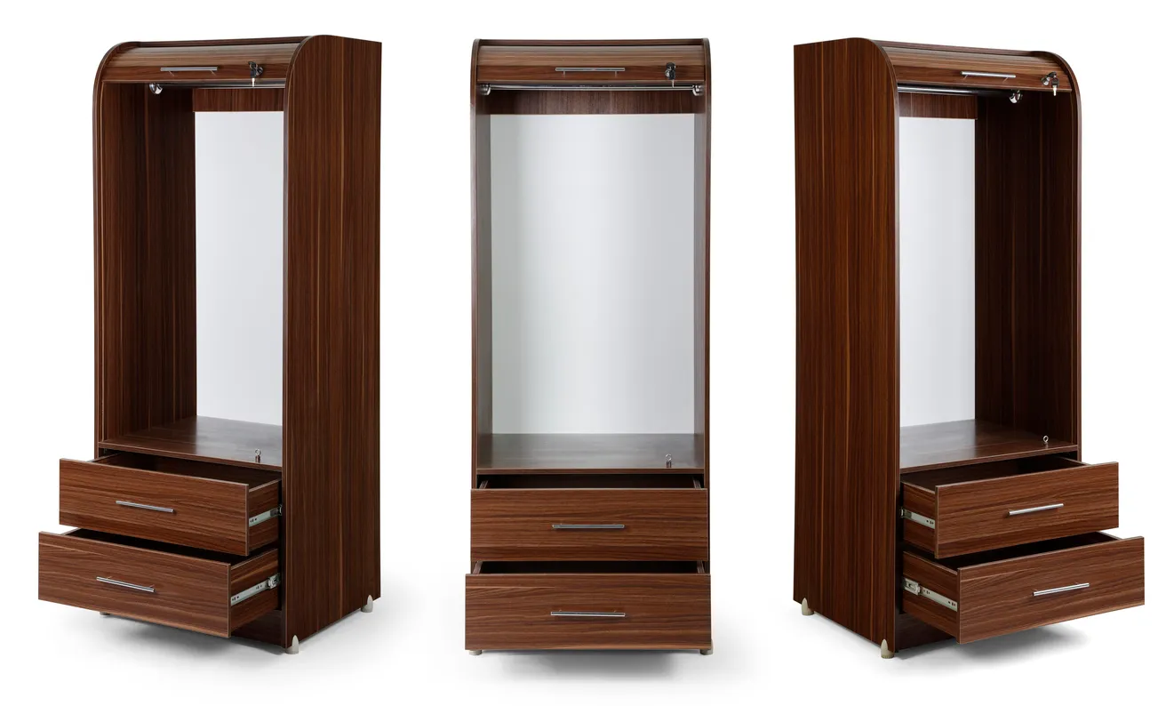 Muebles de madera con gran espejo vestidor ideal para la recámara