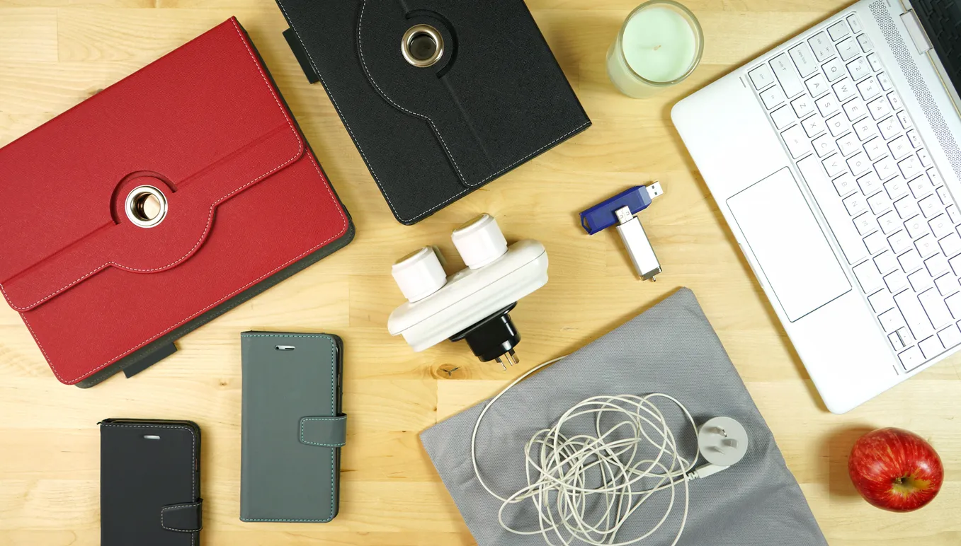 Carteras de cuero multicolor y cinturón. Accesorios y productos de curpiel