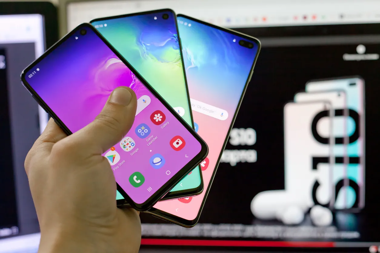 Comparativa de celulares Samsung