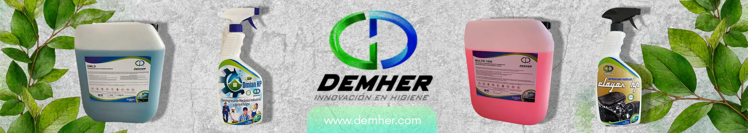 Desengrasantes, desinfectantes, repelentes, lubricantes desmoldantes industriales, abrillantadores, químicos