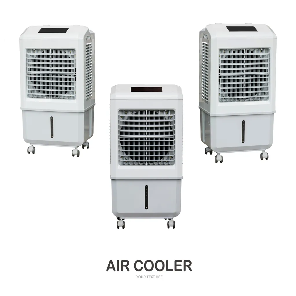 Ventilador enfriador de aire evaporativo con ionizador