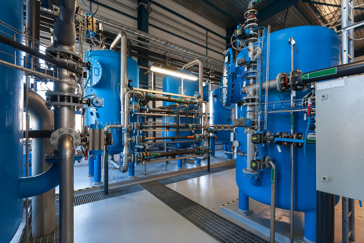 Mecanismo industrial de filtrado masivo de agua