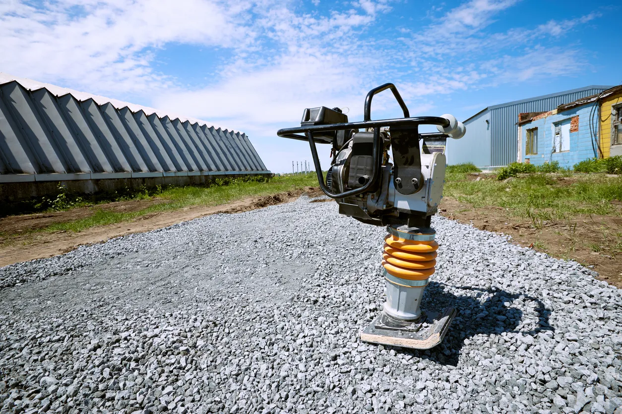 Vibrador para prepación de suelos