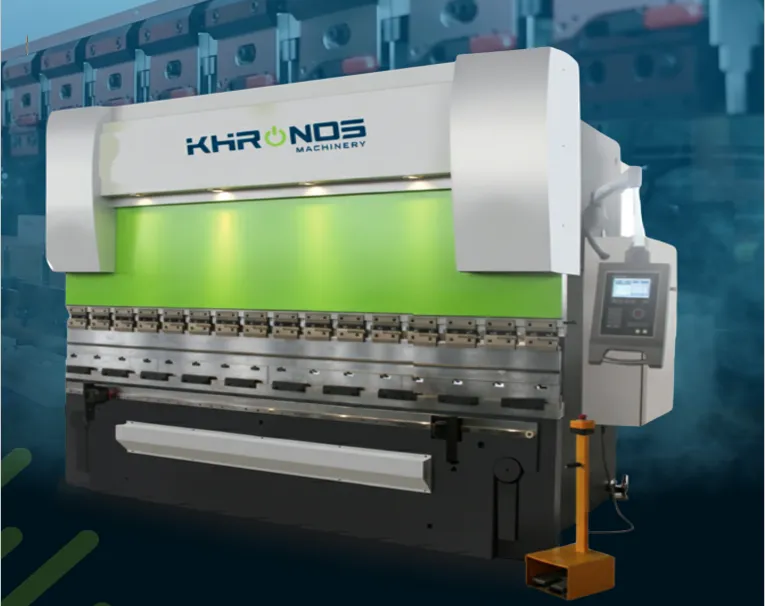 vista de DOBLADORA HIDRAULICA KMWC67K NC-160x3200 E21