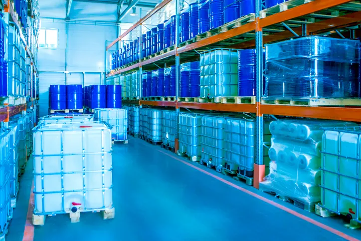 Almacenamiento de productos químicos