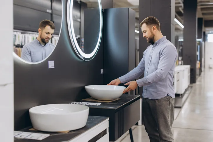 Materiales recomendados para muebles de baño