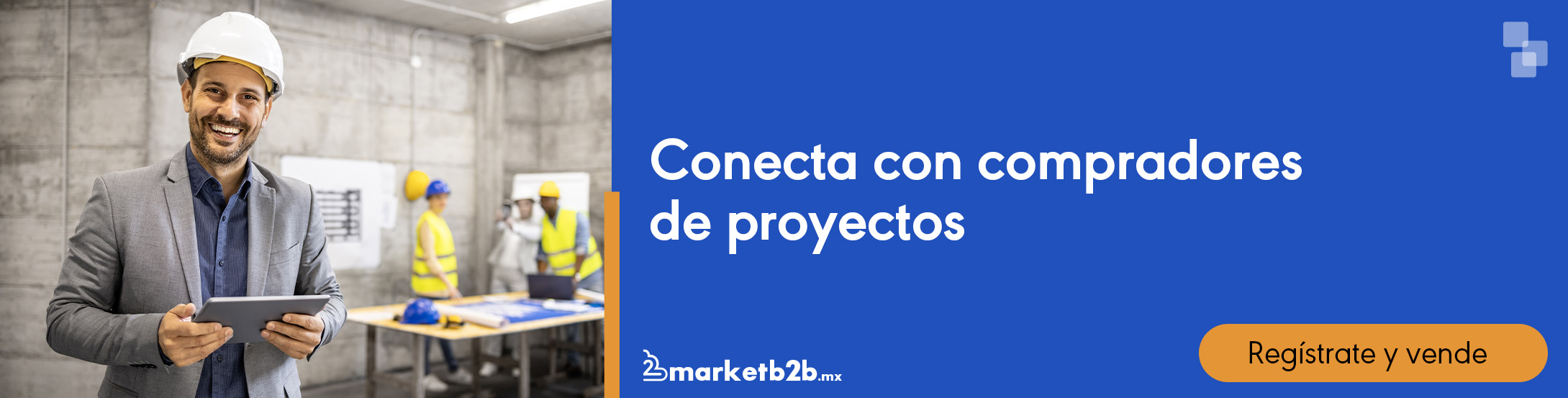 Ingeniero con casco de seguridad en obra en proceso