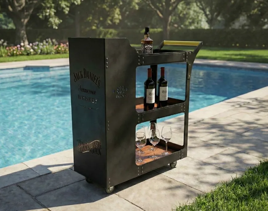 Carrito de cocina con ruedas para organizar, servir y optimizar espacios