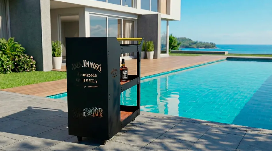 Carro de coctelería