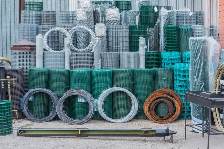 Almacén de fábrica de materiales para la construcción