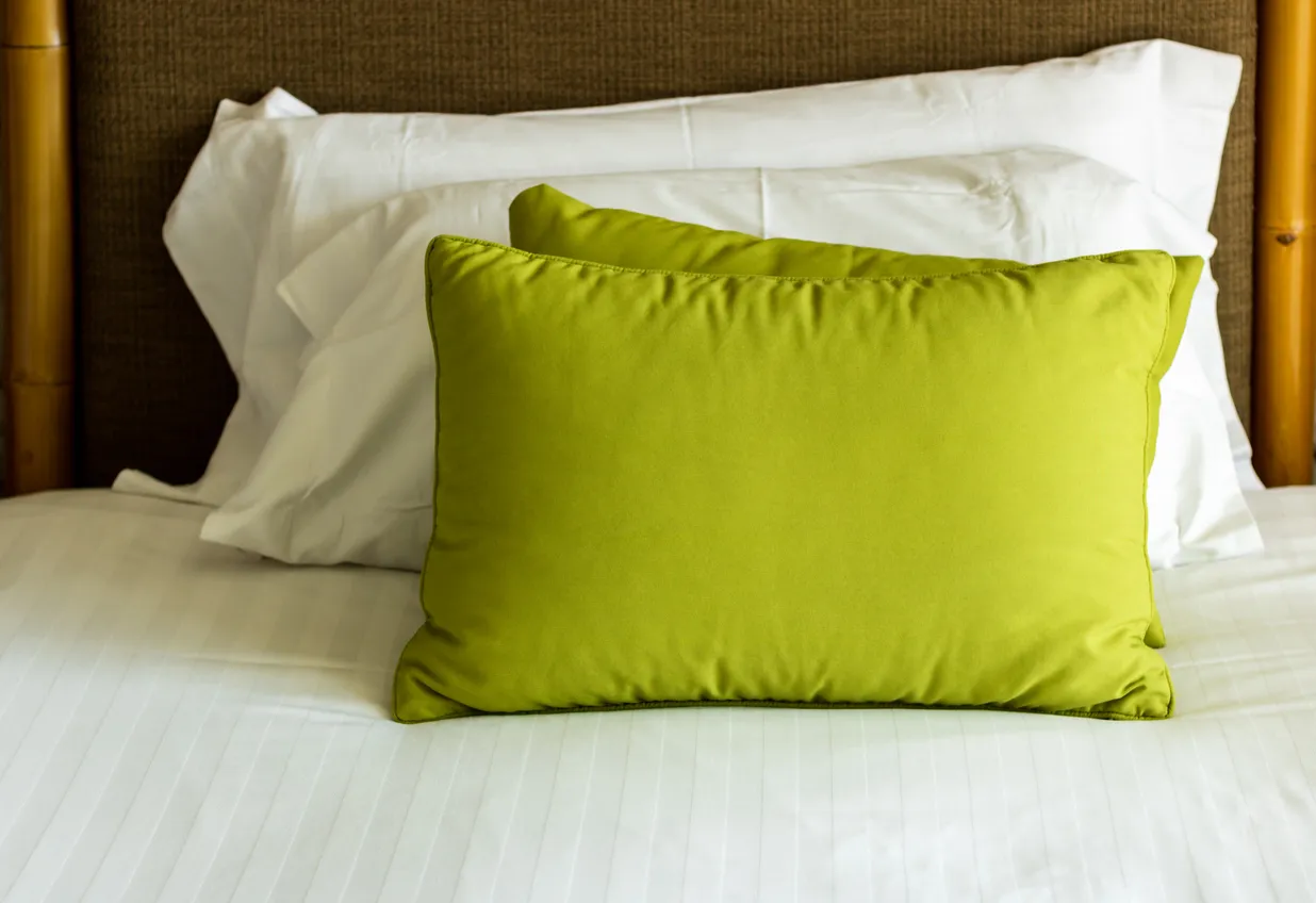 almohada de bamboo