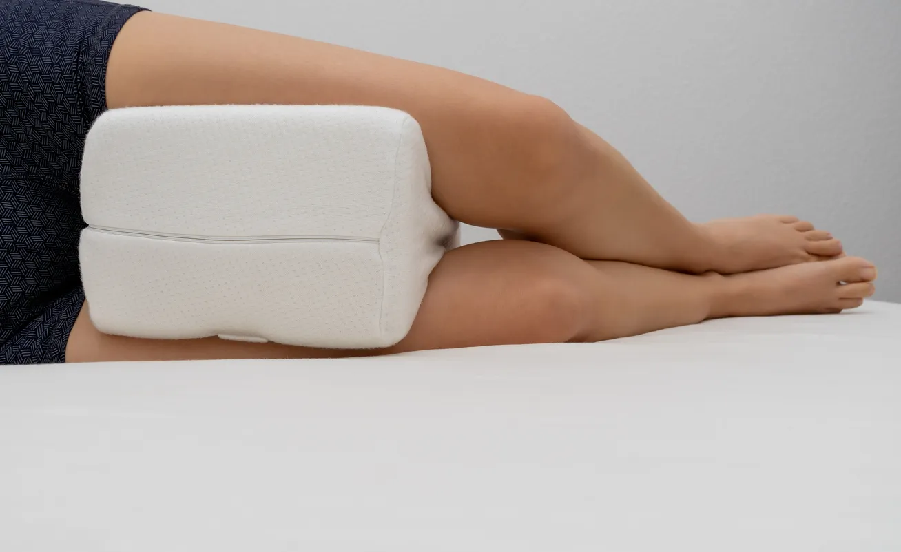 Almohada para piernas ortopédica para dormir mejor
