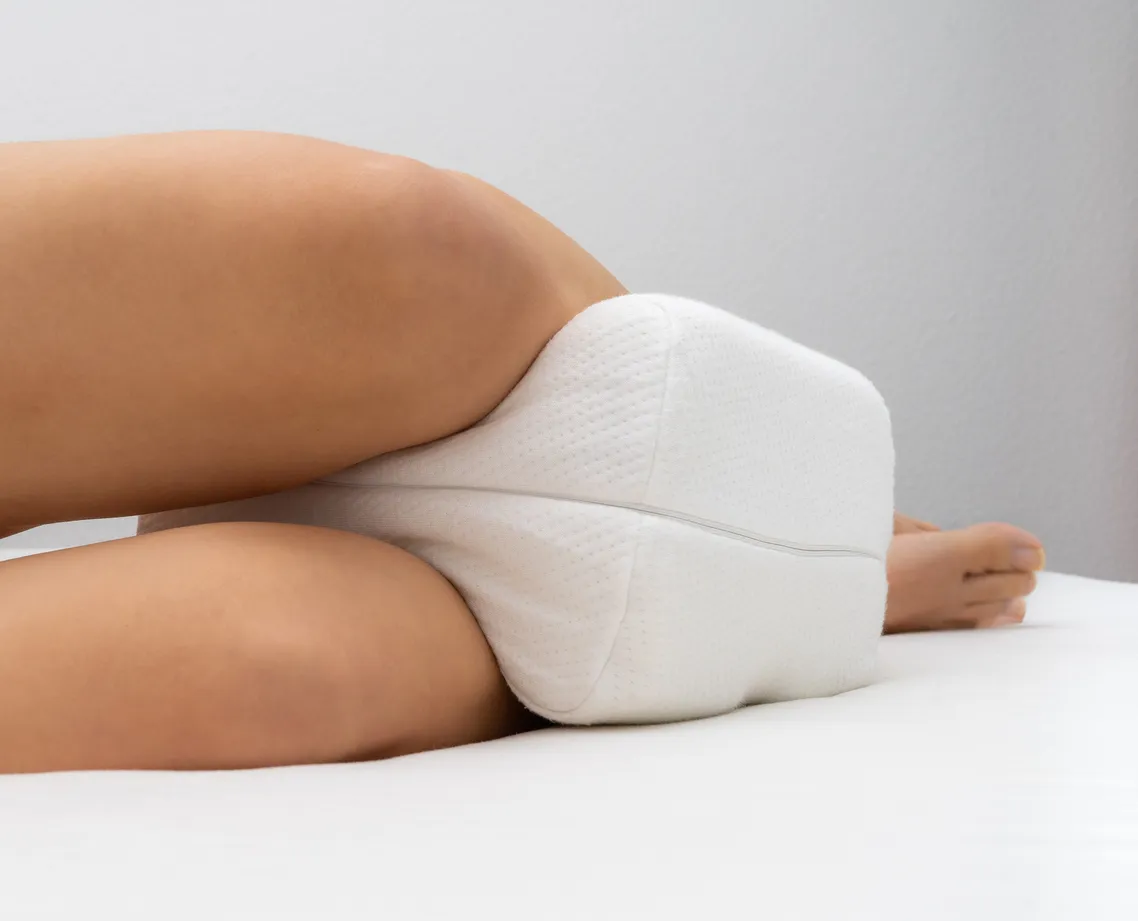 Almohada para rodillas para descanso y postura