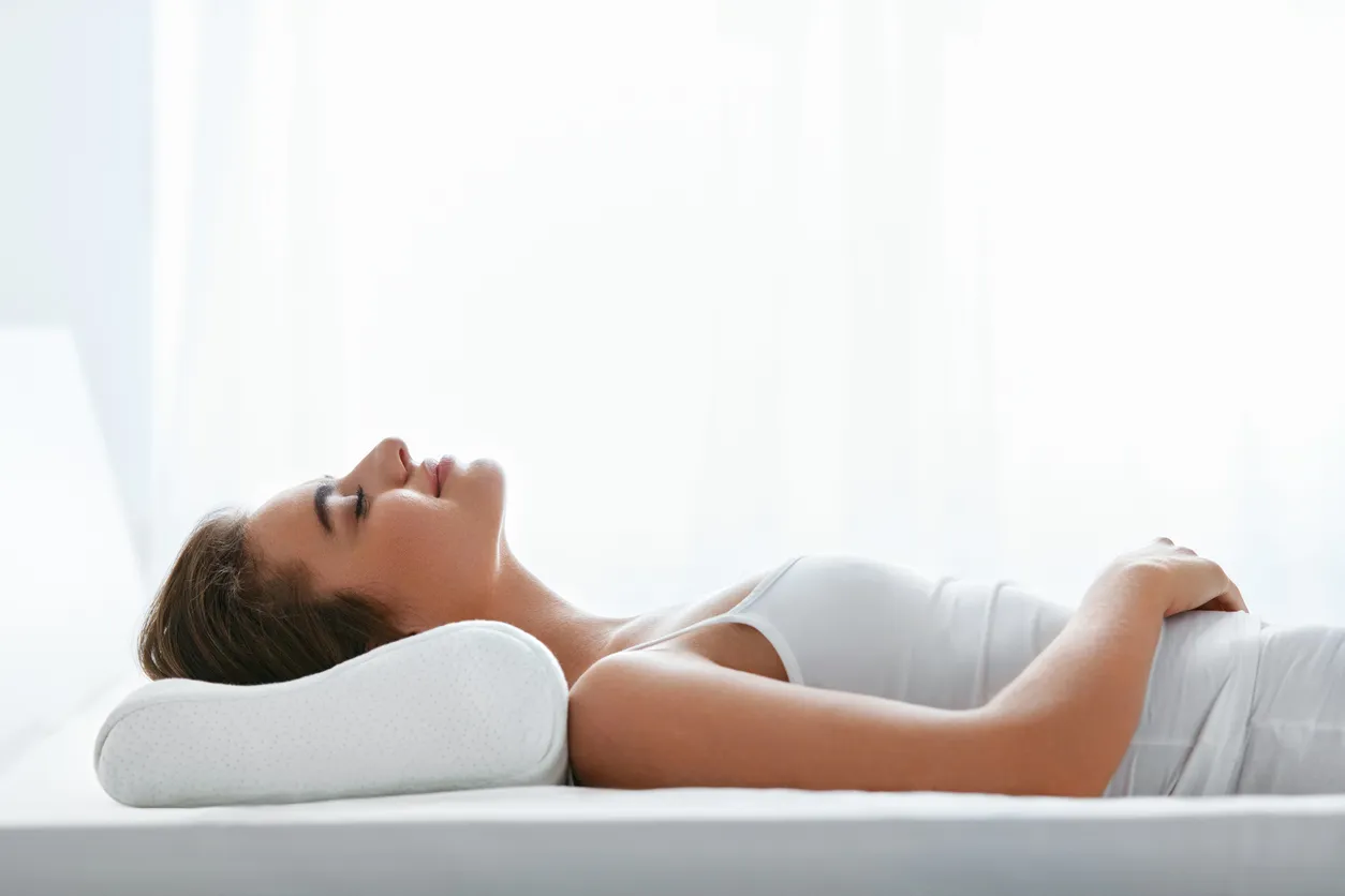 Almohadas para cuello para dormir cómodamente