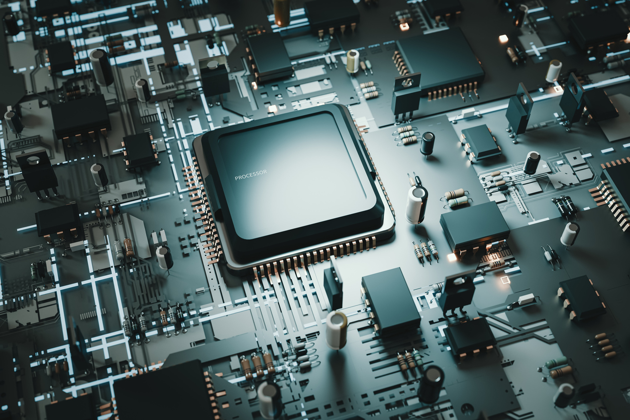 Circuito eléctrico de una tabla madre