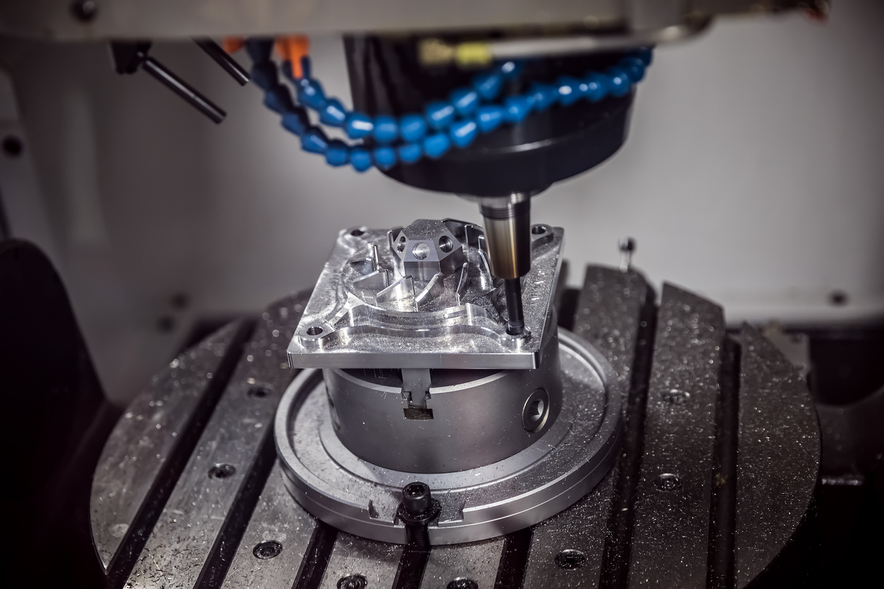 Fresadora CNC metalúrgica