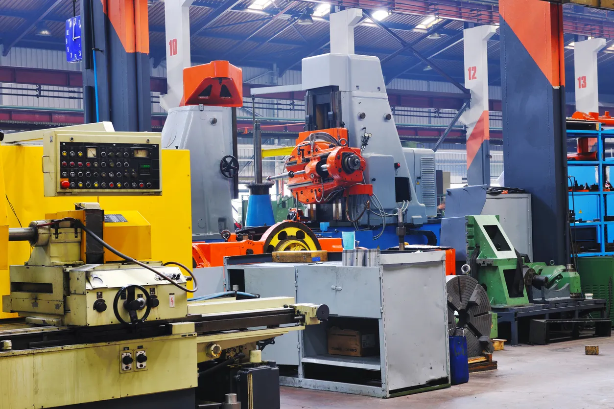 maquinas de la industria metalmecanica en gran industria