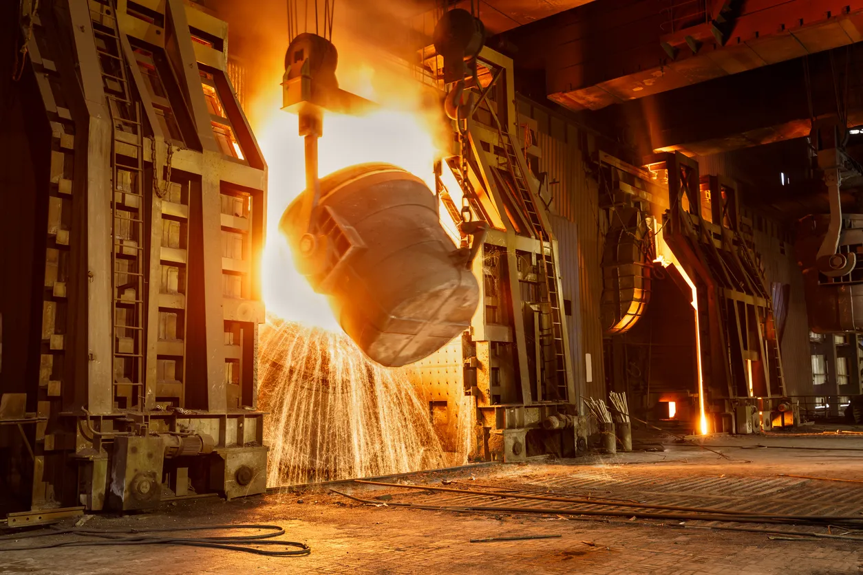 Horno en industria acerera