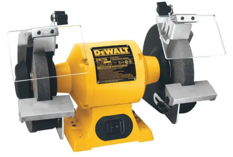 Modelo de esmeril de banco marca Dewalt