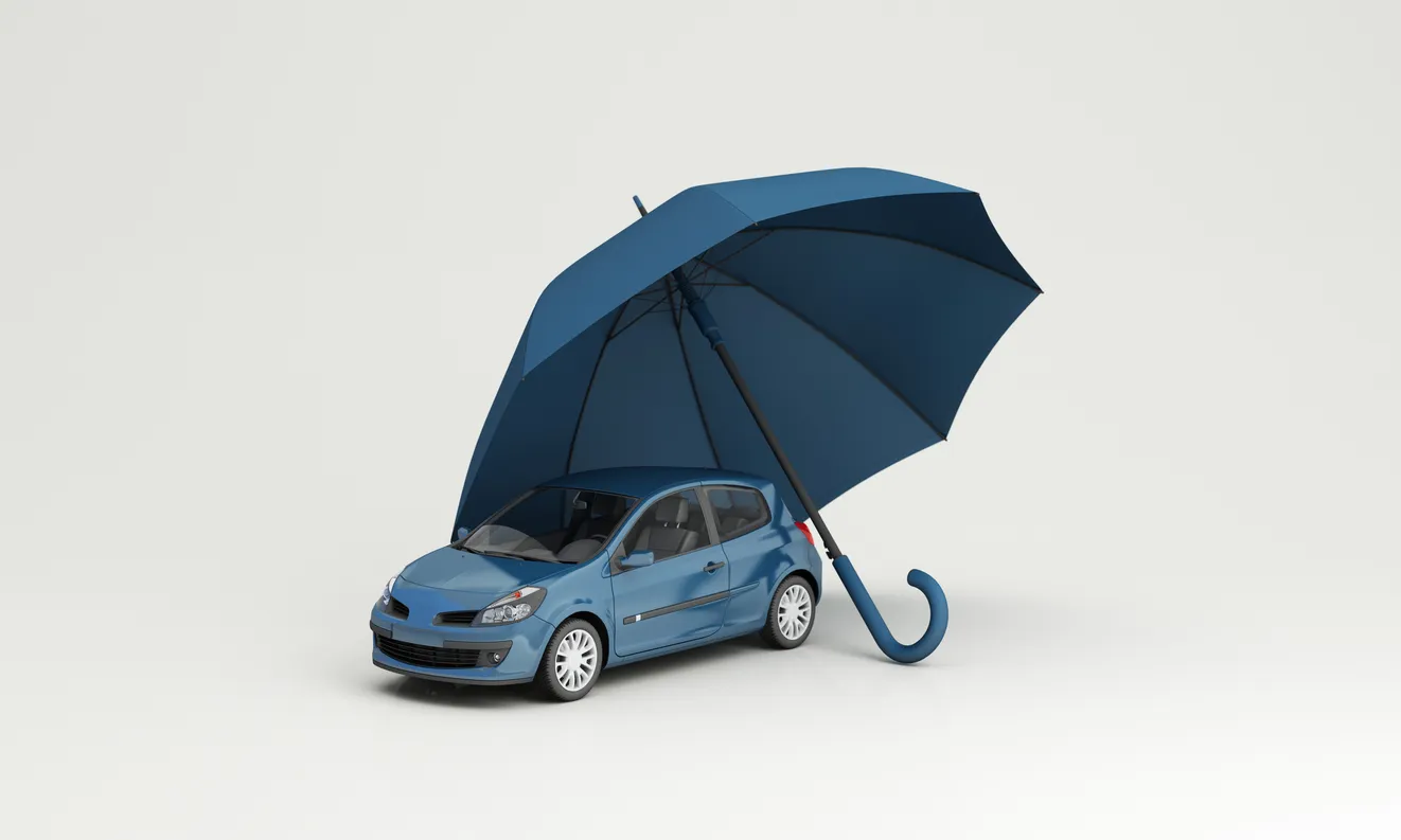 Concepto de protección y garantía de seguridad del automóvil
