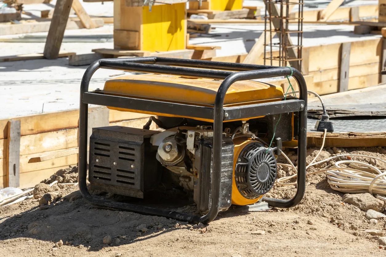 Selección y funcionamiento de generador de gasolina para construccion