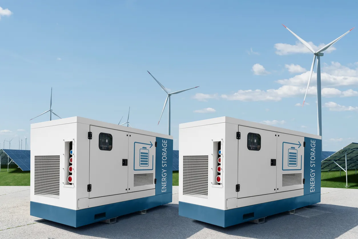 Central eléctrica de energía renovable con almacenamiento de energía 