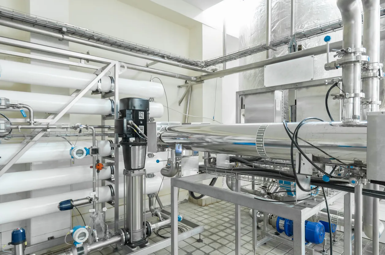 Planta de osmosis inversa parea plantas de industria textil