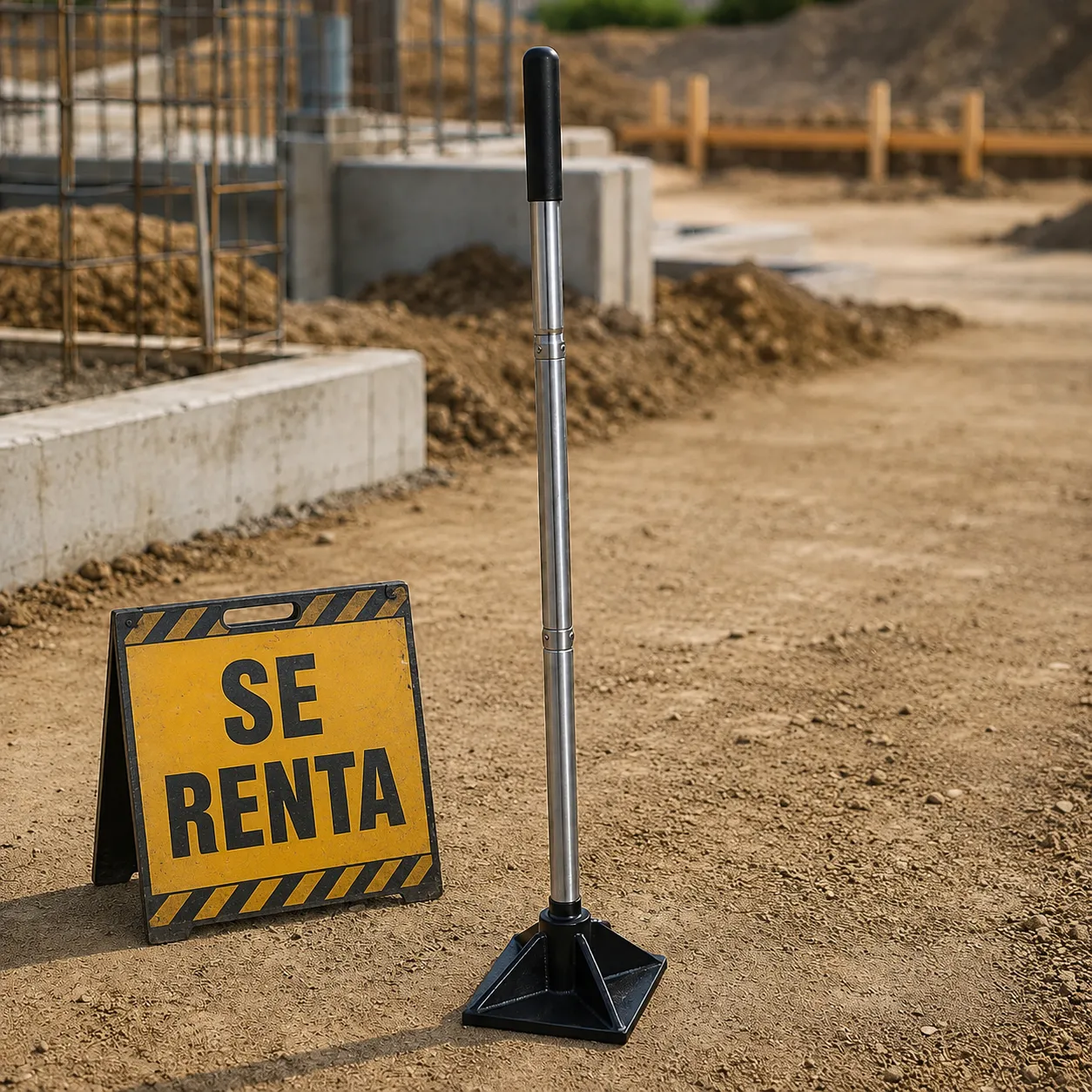 Renta de apisonadora manual