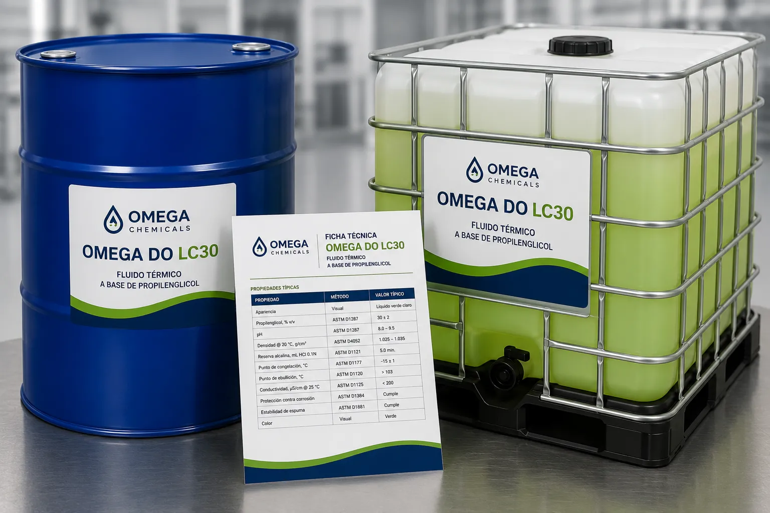 Precio de OMEGA DO LC30 para aplicaciones de refrigeración y transferencia de calor industrial.