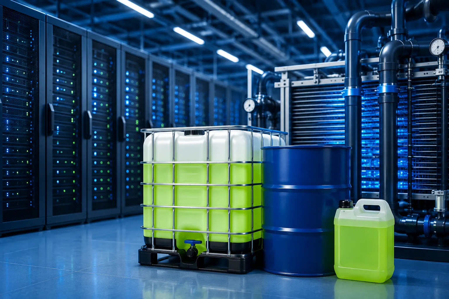 Refrigeración para data centers de IA y servidores de alto rendimiento con control térmico eficiente.