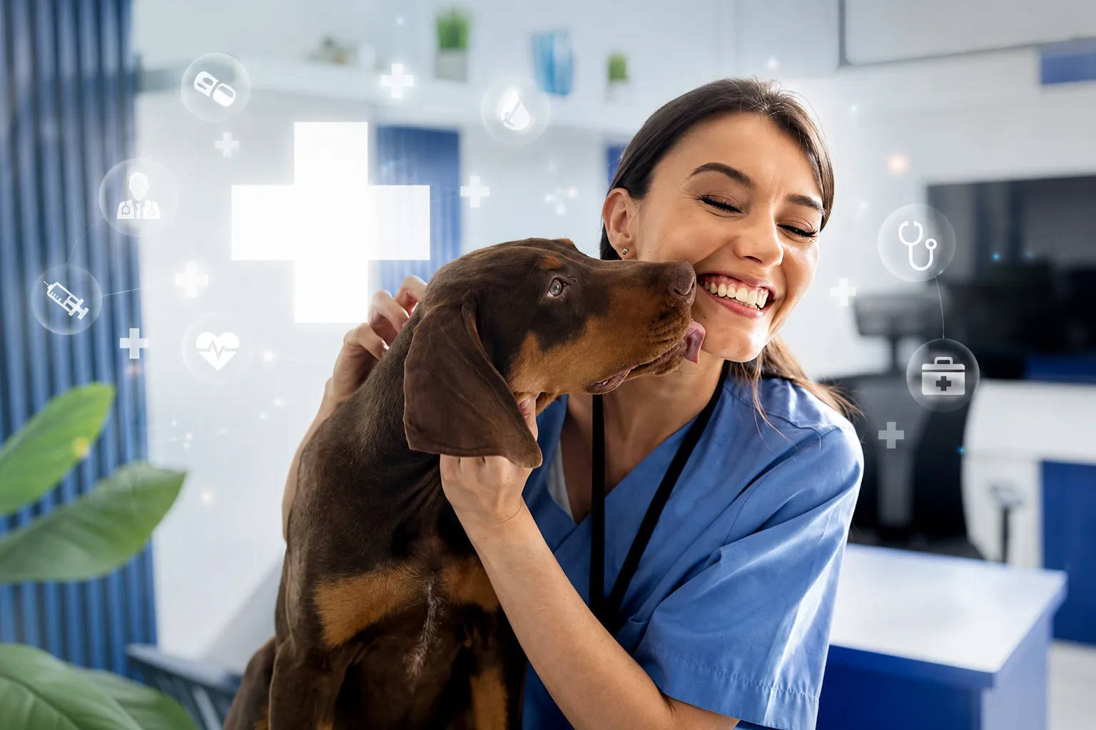 Cuidado veterinario con cariño y tecnología