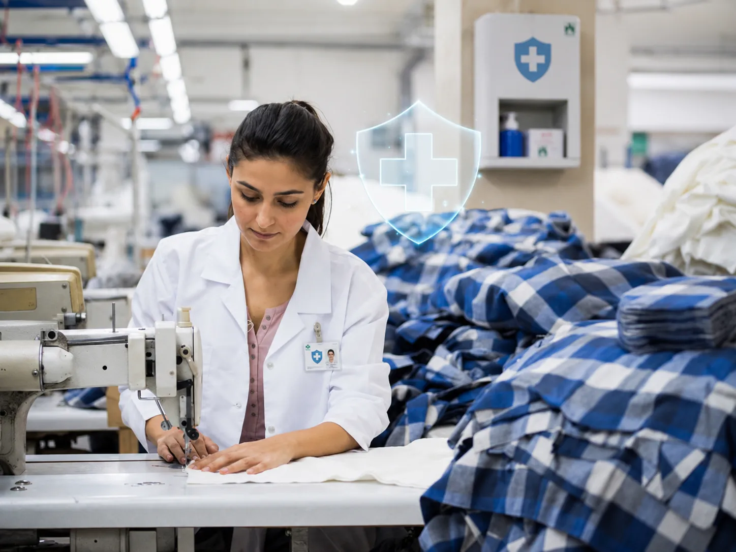 Seguro médico para industria textil