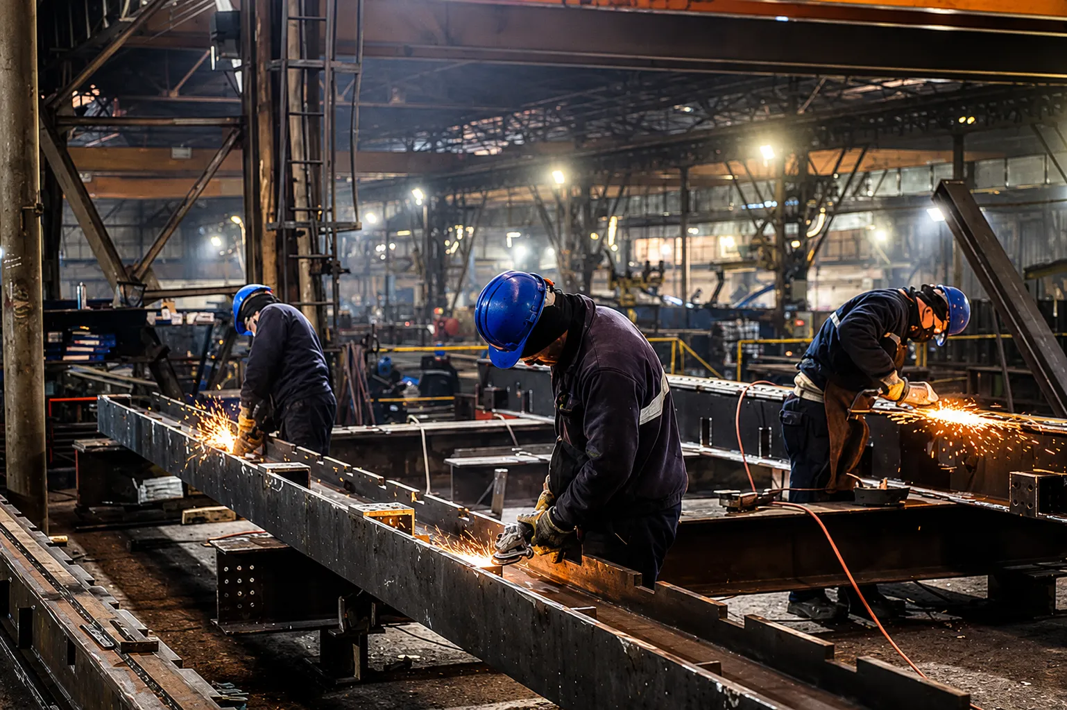 trabajadores de industria 