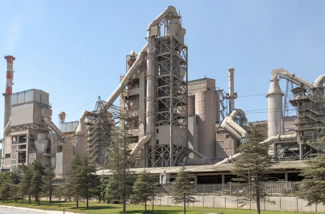Industria de producción de cemento