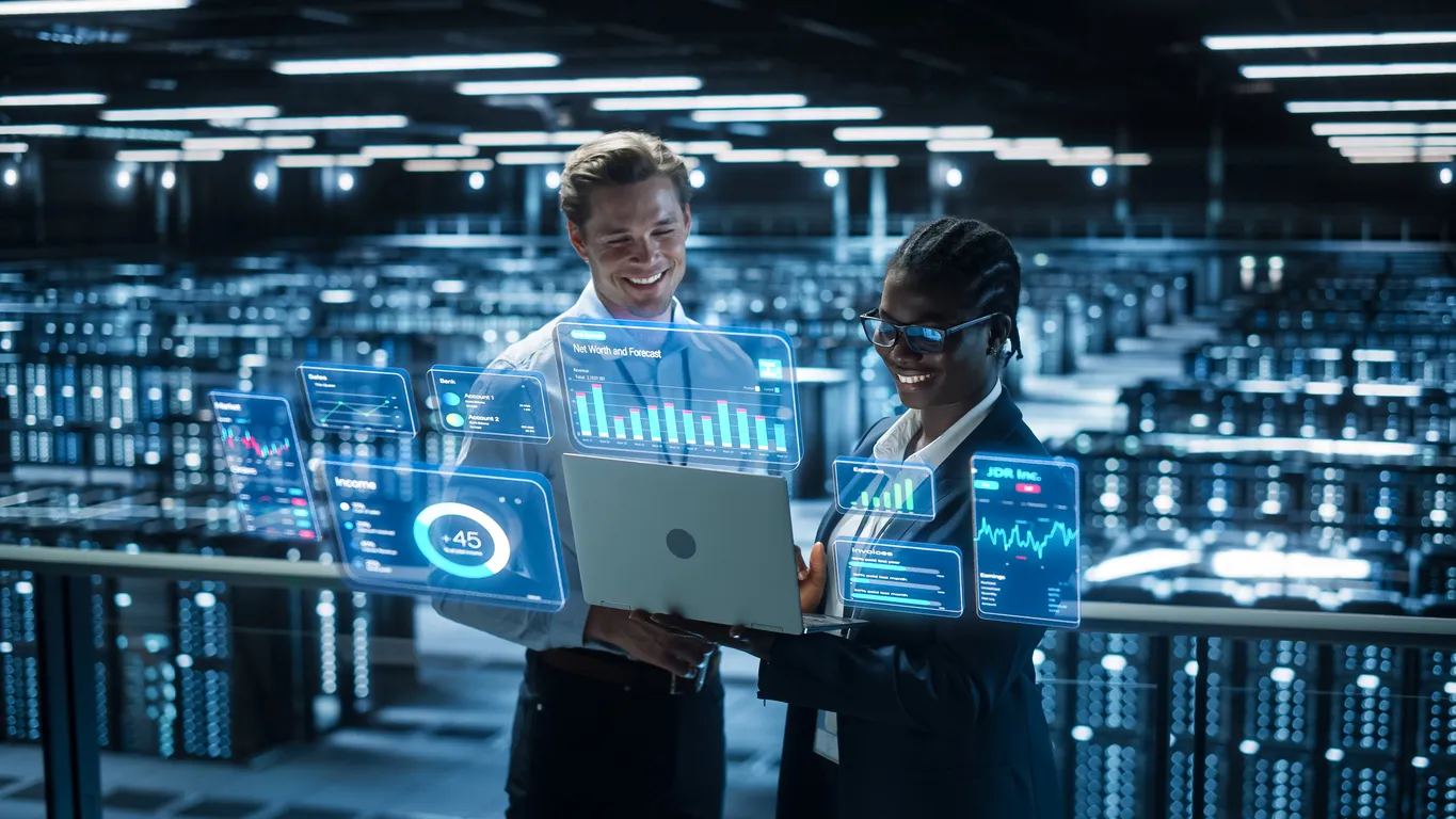 Interpretación para empresas de centros datos