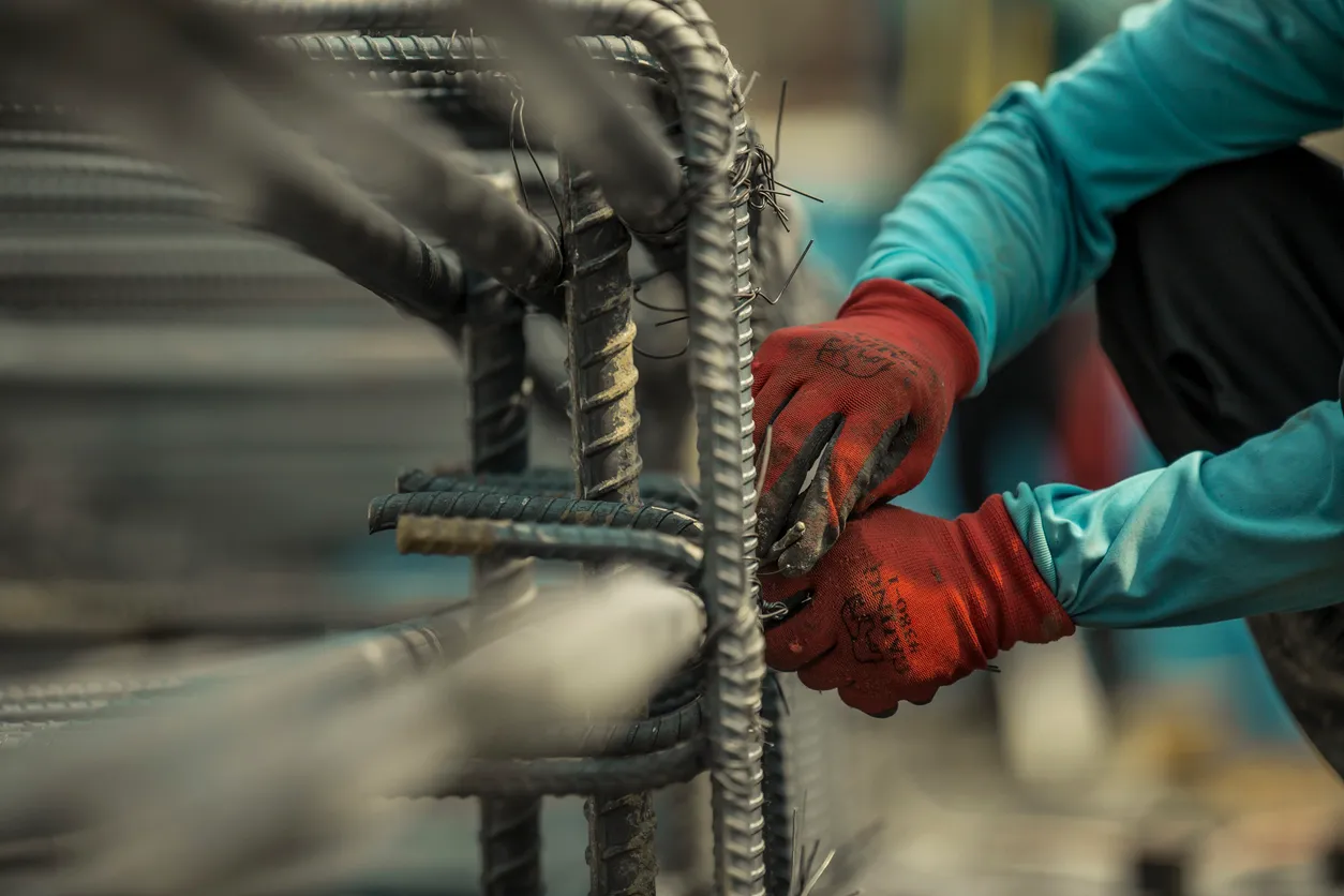 Guantes de carnaza para altas temperaturas