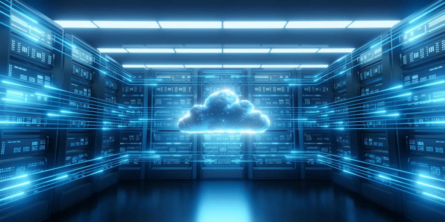 Centro de Datos de Computación en la Nube con Líneas de Red Digitales 