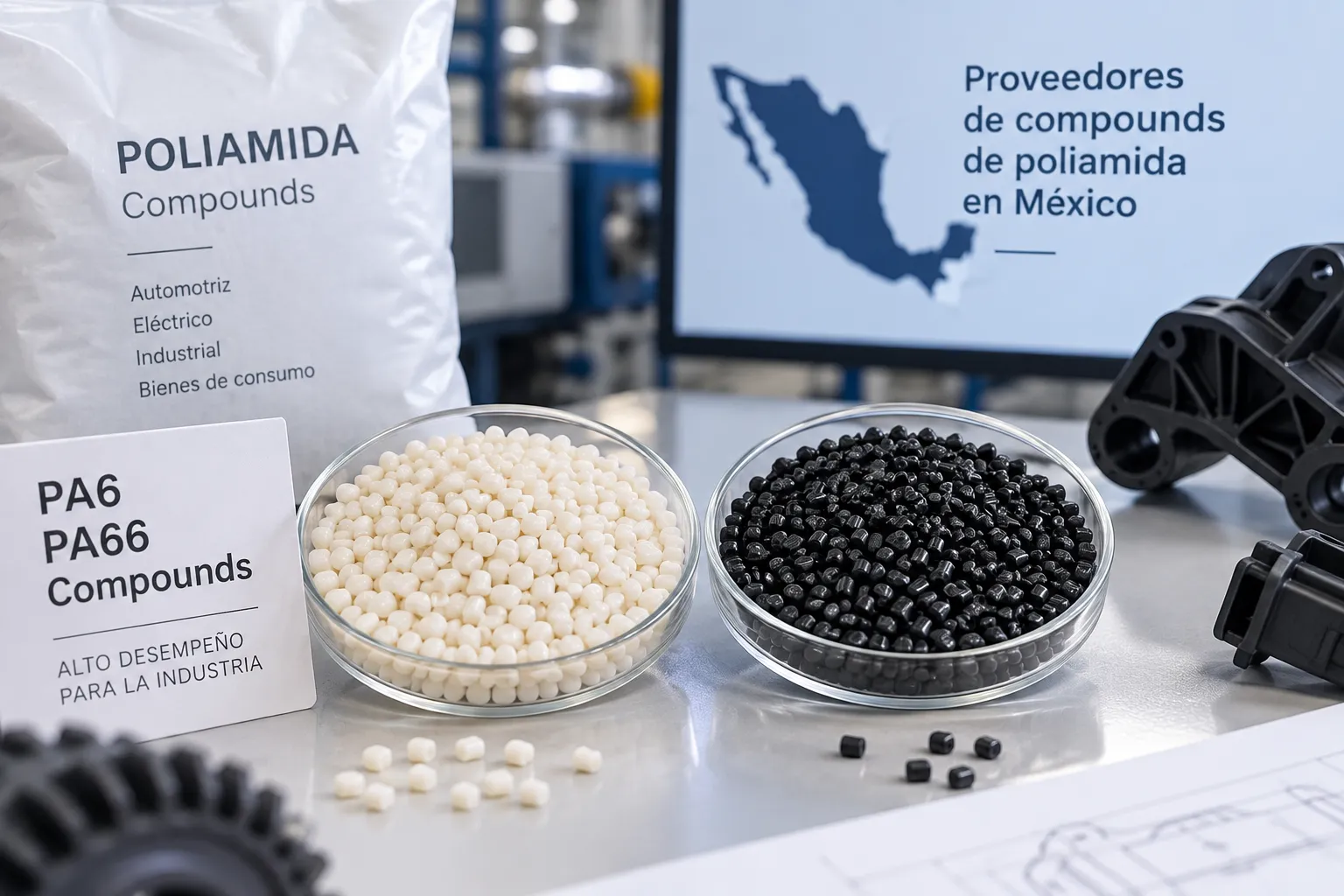 Proveedores de compounds de poliamida para la industria