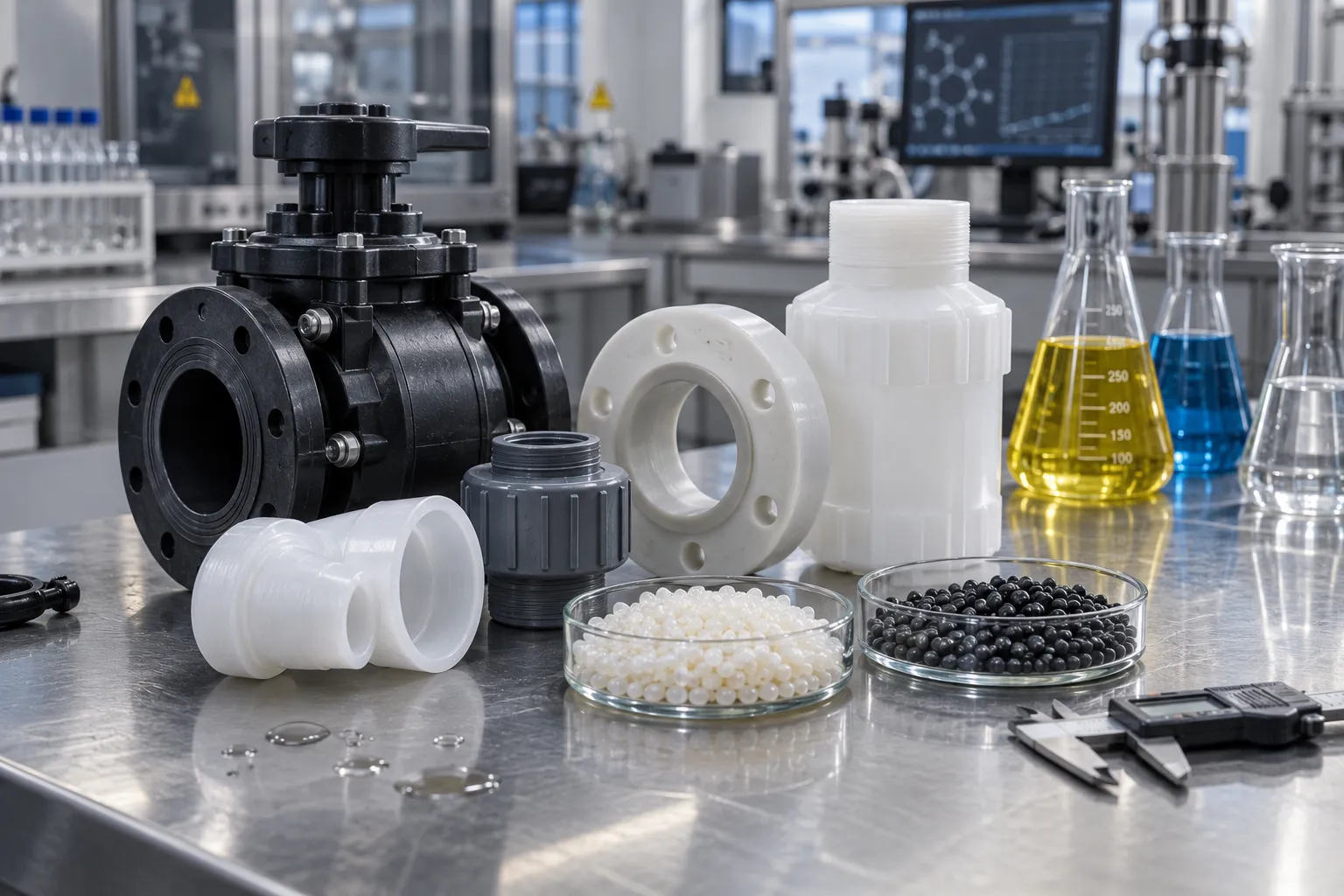 Laboratorio de polímeros industriales