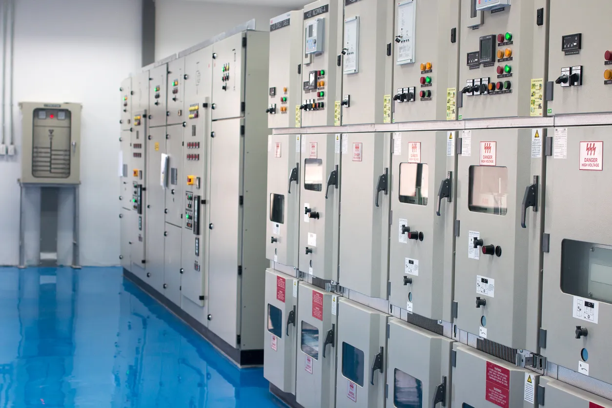 Armario de control eléctrica 