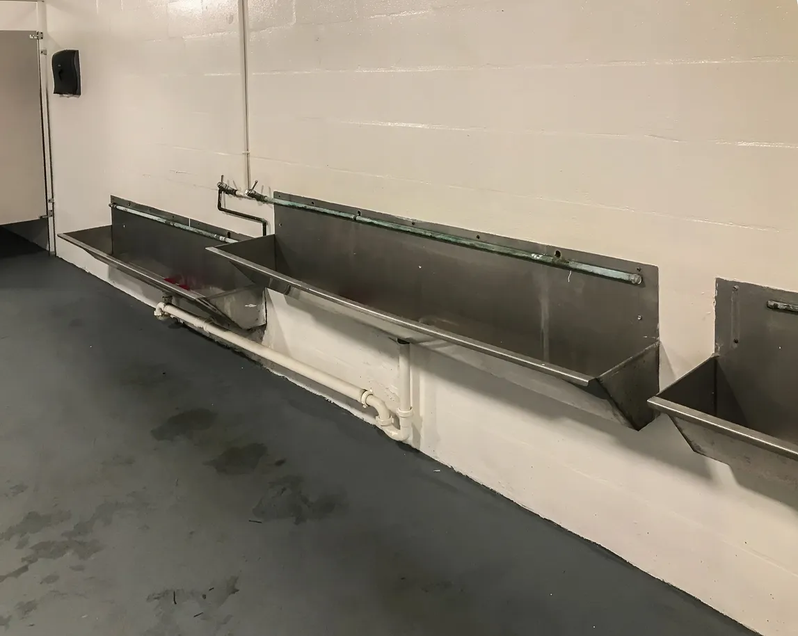 Diseño de baño Urinal de Acero Inoxidable Stadium