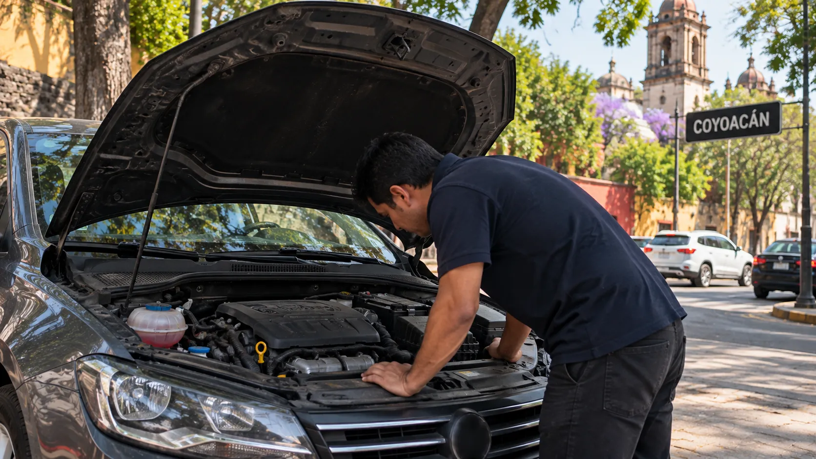 Revisión del motor en Coyoacán