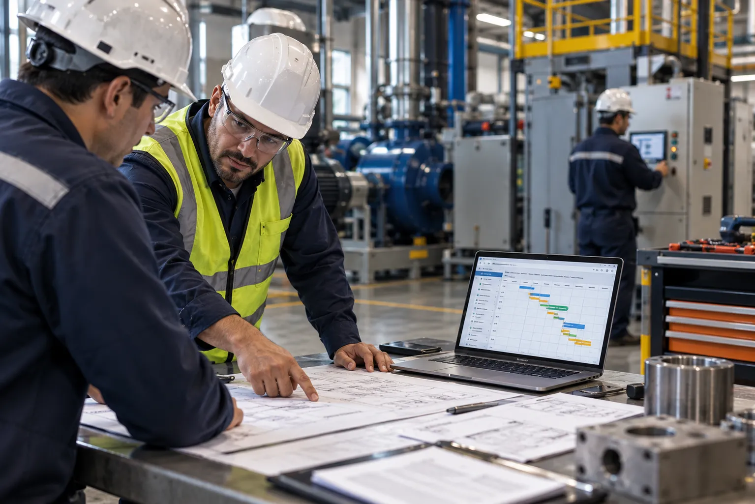 Plan maestro de mantenimiento industrial: estructura y aplicación