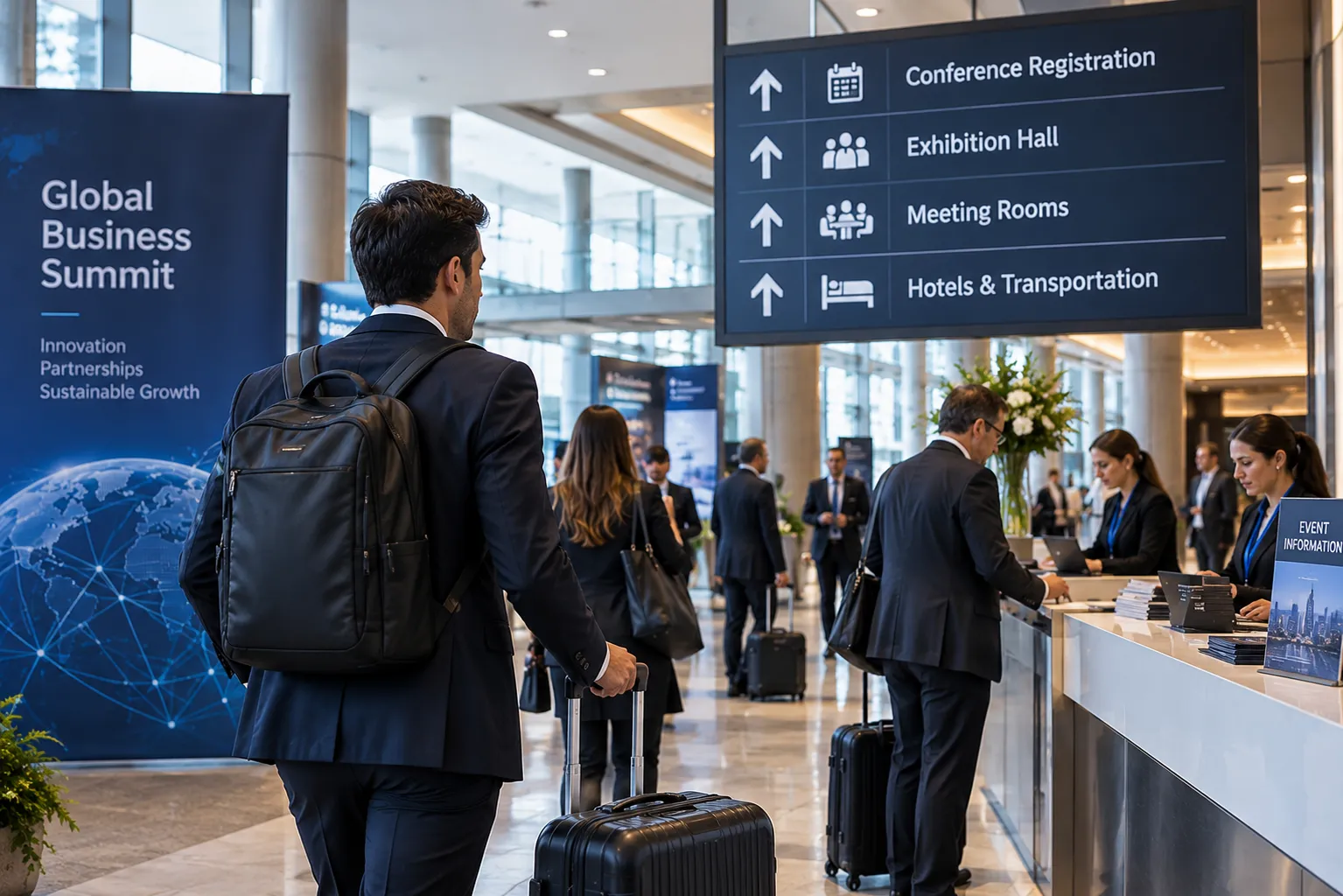 Registro en el Global Business Summit