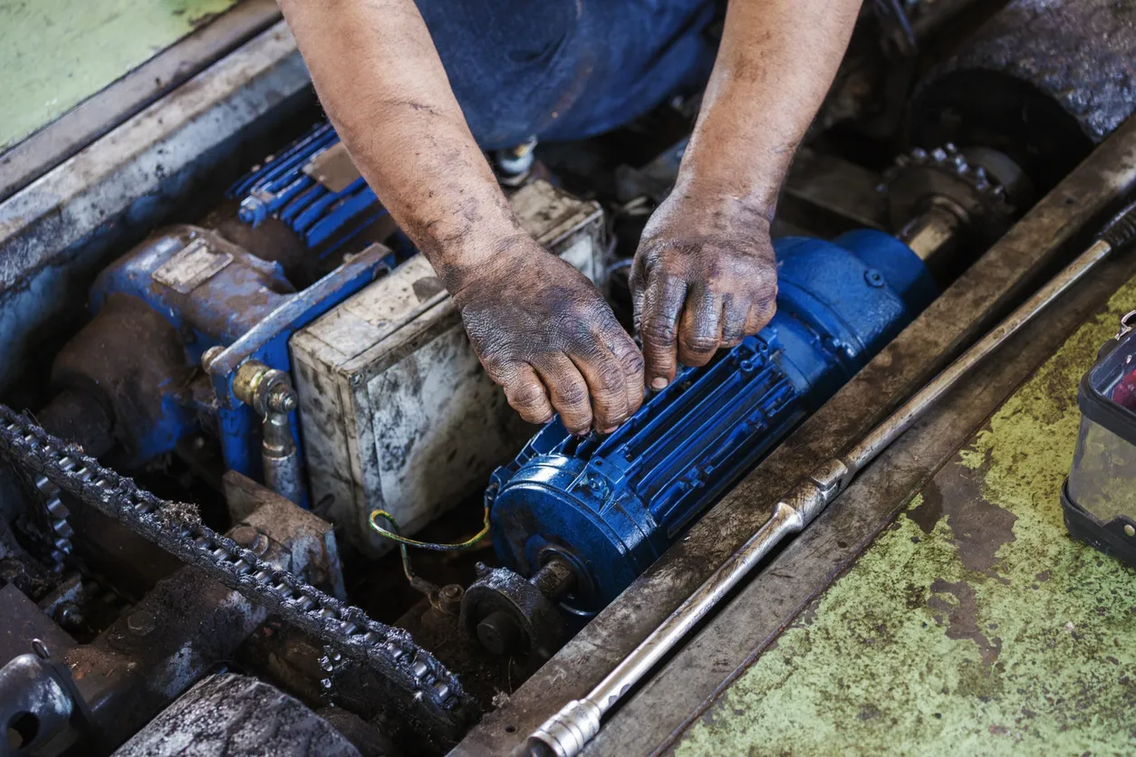 Mantenimiento de reductores, transmisiones y sistemas mecánicos