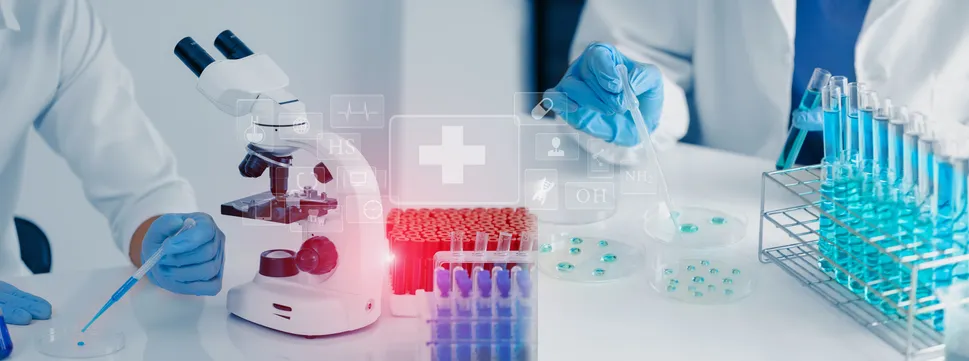 laboratorio de investigación médica moderna