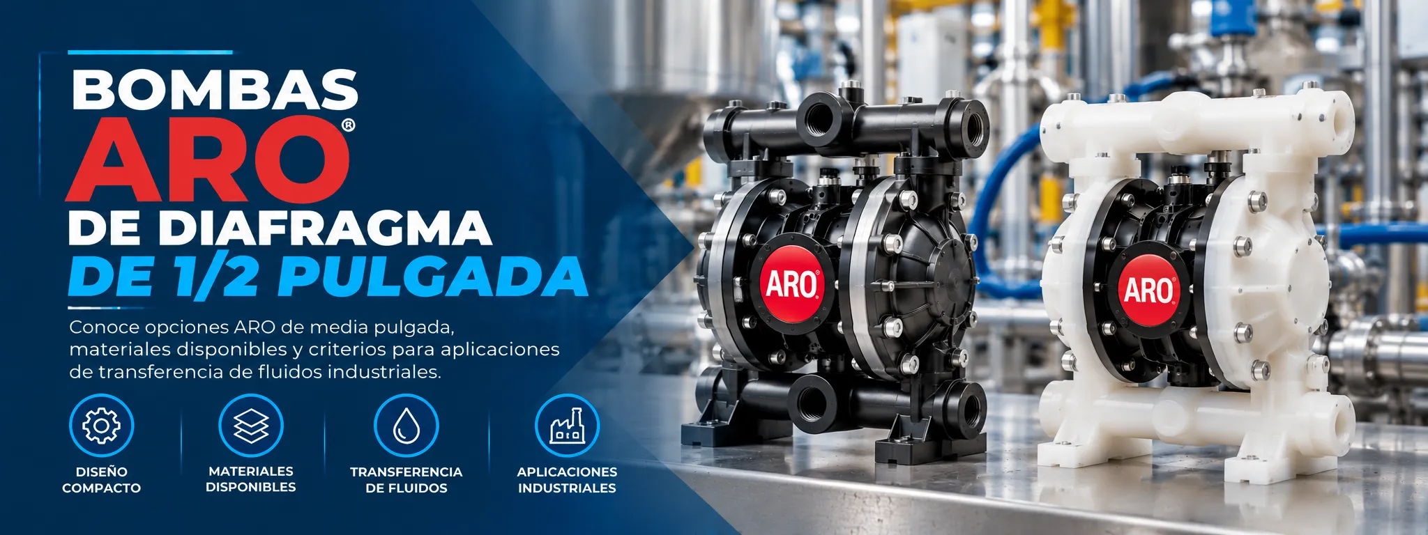 bombas de la marca ARO de media pulgada