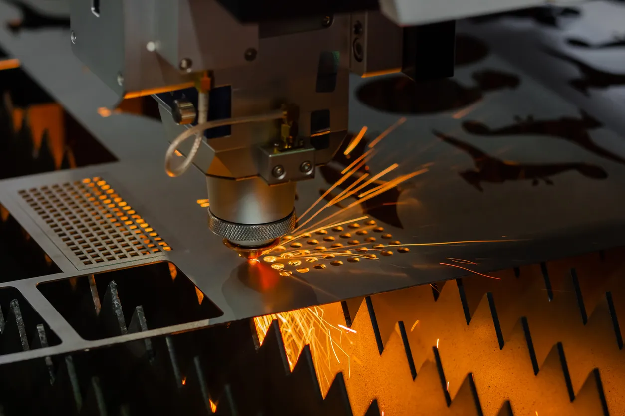 Cortadora láser industrial para corte de lámina y placa de metal