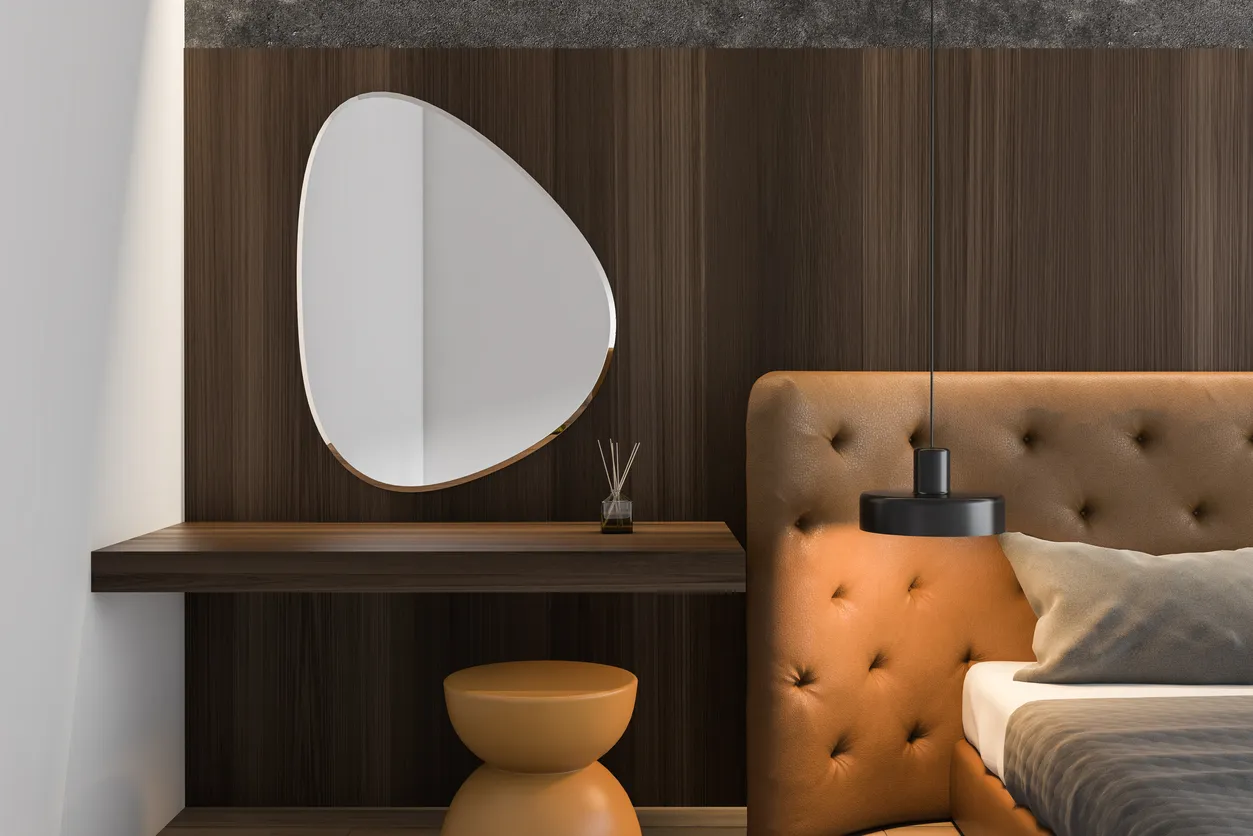 Guía para usar espejos en el cuarto y mejorar tu habitación